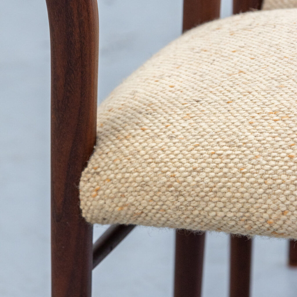 Set of 4 dining chairs by Lübke, 1960s