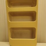 Wall-mounted plastic wall shelf