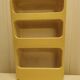 Wall-mounted plastic wall shelf