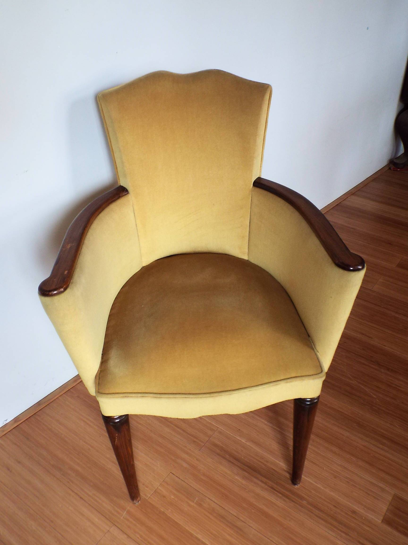 Fauteuil bridge art déco
