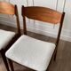 Pair of teak chairs by Erik Buck