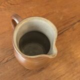 Stoneware pitcher from Berry, traditional French pottery.