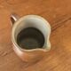 Stoneware pitcher from Berry, traditional French pottery.