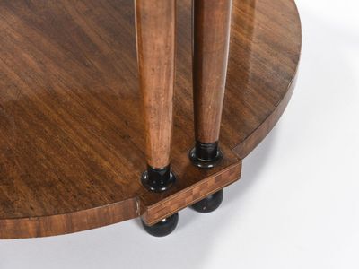 Art deco pedestal table
