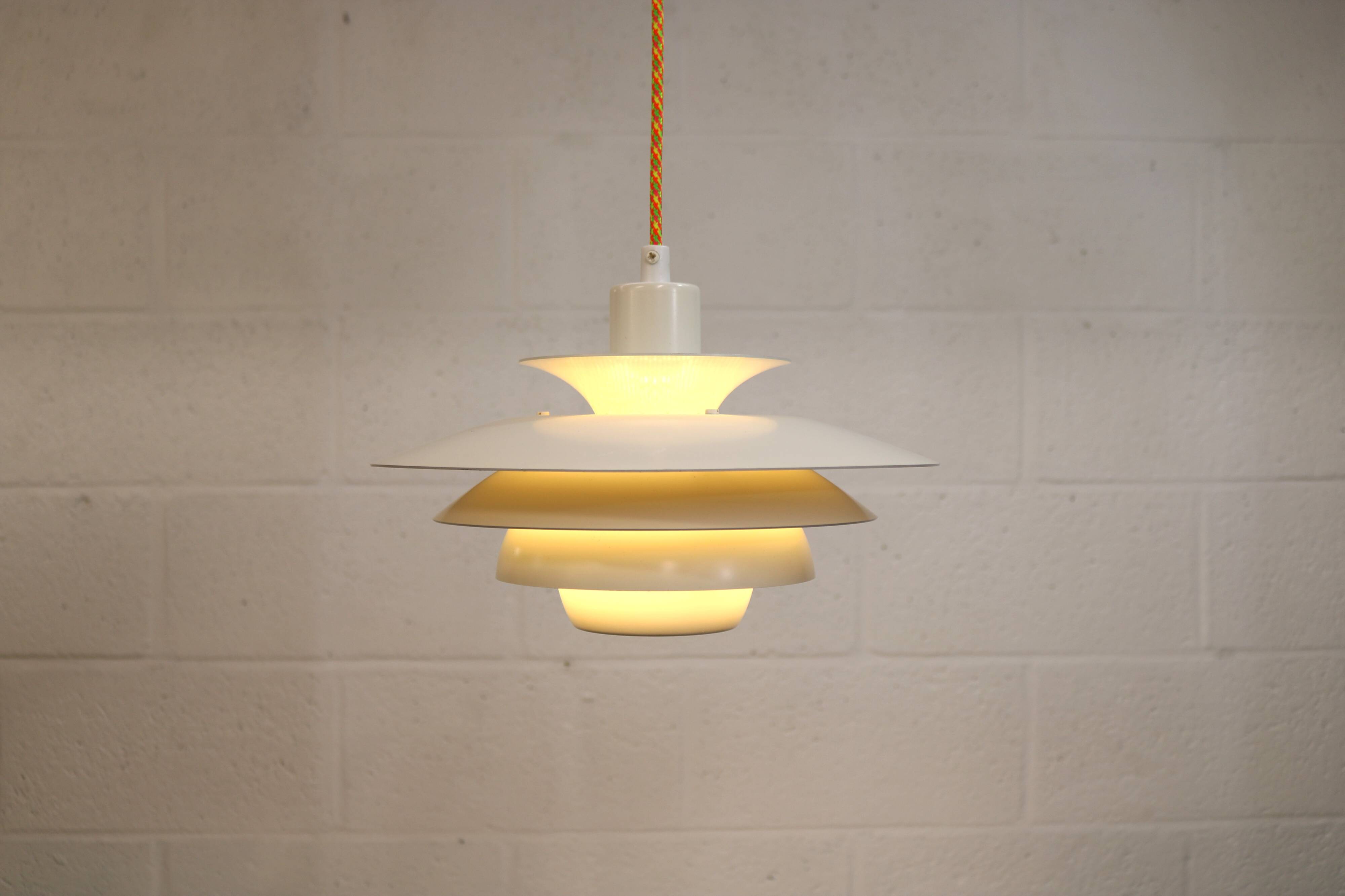 Vintage JEKA Verona Pendant Lamp – Danish Mid-Century Modern Lighting