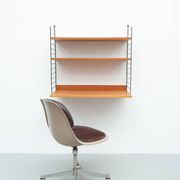 String desk wall shelf by Kajsa & Nisse Strinning, 1950s