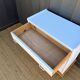 Compass leg chest of drawers