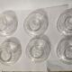 6 moulded glass ramequins