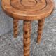 Folk art tripod stool