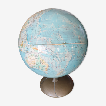 Mappemonde globe terrestre Illumina années 60