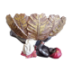 Centerpiece (empty pocket) in resin with African character