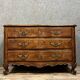 Curved Louis XV period chest of drawers in solid elm mid-18th century