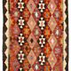 Turkish Handwoven Vintage Herki Kilim 86 cm x 274 cm