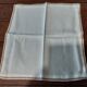 Vintage linen tablecloth and napkins acrylic embroidery 147 X 160 cm