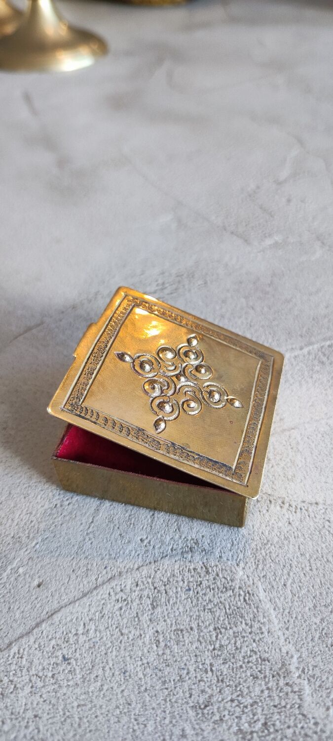 Oriental brass frame