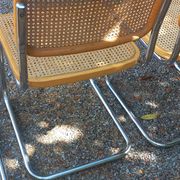 Set of 3 Cesca B32 chairs by Marcel Breuer