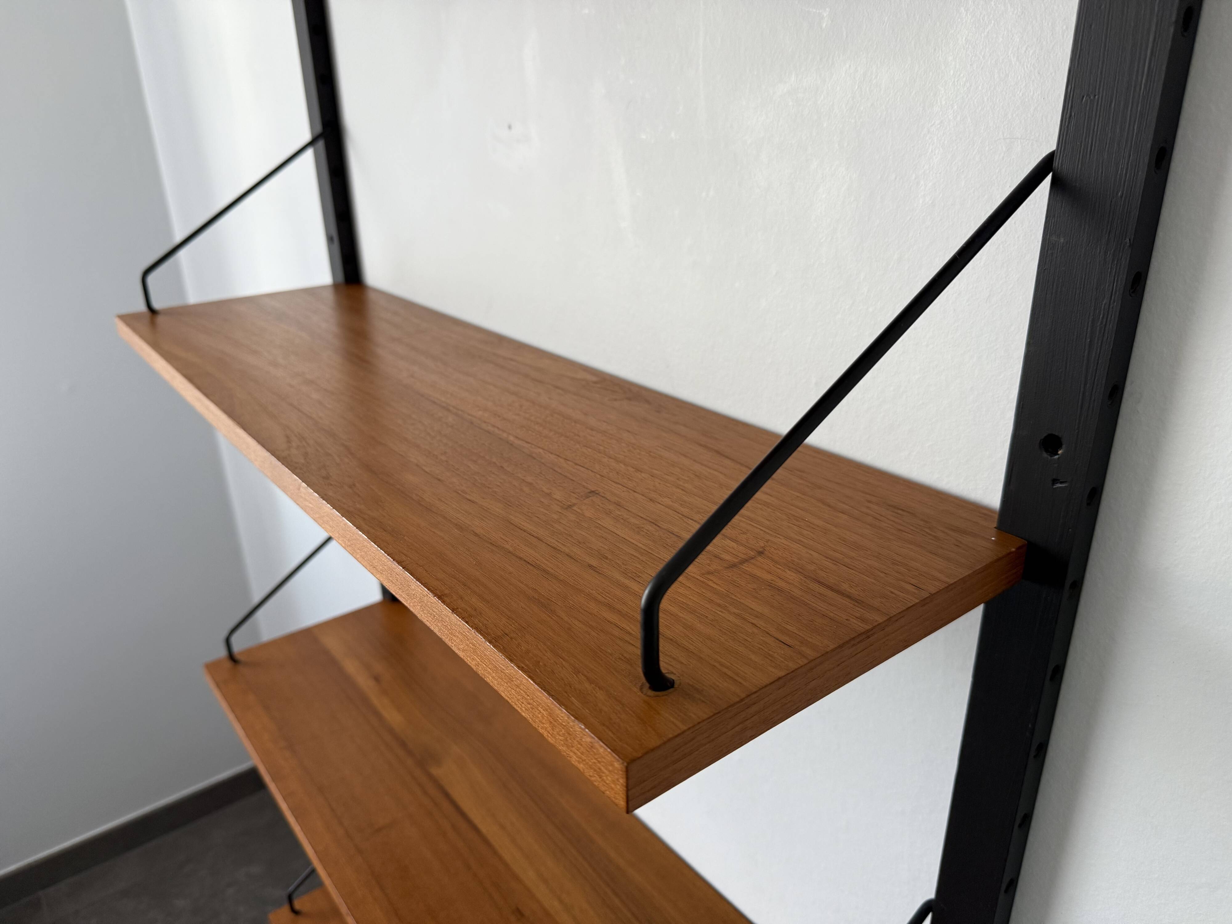 Cadovius Scandinavian wall shelves from the 60s