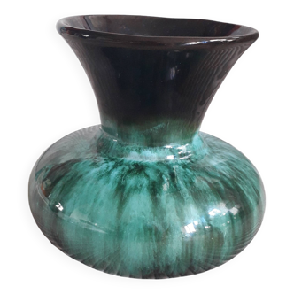 Vase vintage en céramique signé BMP Canada