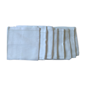 Lot de 8 serviettes de