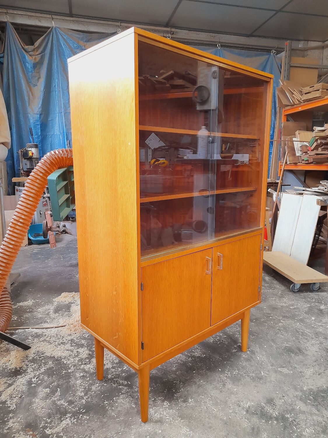 Vintage showcase furniture