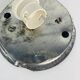 Pair of opaline ball wall lights, half-spheres, 1960s, vintage