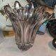 Vintage crystal vase