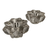 Bougeoirs cristal étoile