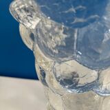 P Davesn honeycomb crystal vase, France