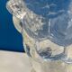 P Davesn honeycomb crystal vase, France