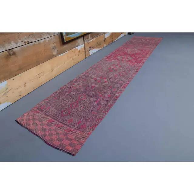 Tapis couloir en laine fait main turc 70x340