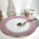 Antique porcelain dessert plates