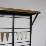 1950s “Tone Ladder” Coat rack by Coen de Vries for Pilastro, Netherlands