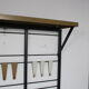 1950s “Tone Ladder” Coat rack by Coen de Vries for Pilastro, Netherlands