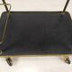 Vintage brass bar service