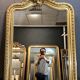 Old mirror gold leaf gilding