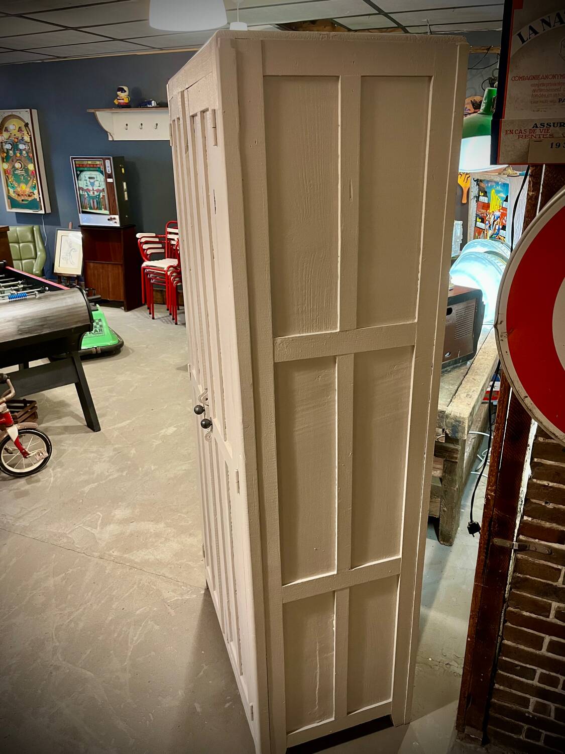 Charming antique Parisian wardrobe