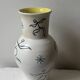 Large white vase decorated with stylised women Cérart Monaco, dlg Matisse 1950
