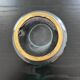 Glass and brass tealight holder