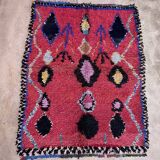 Moroccan red carpet - 152 x 193 cm