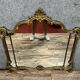 Miroir style Louis XV en bois vers 1950 112x110cm