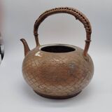Antique copper teapot