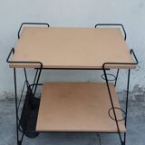 Serving trolley Mathieu Mategot model "Trolley" 1954