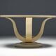 Table laquée imitation marbre de Jean Claude Mahey, France, années 1970