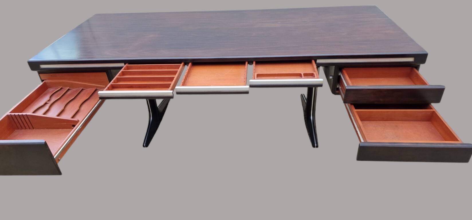 Bureau de direction vintage 1970 signé ORDO