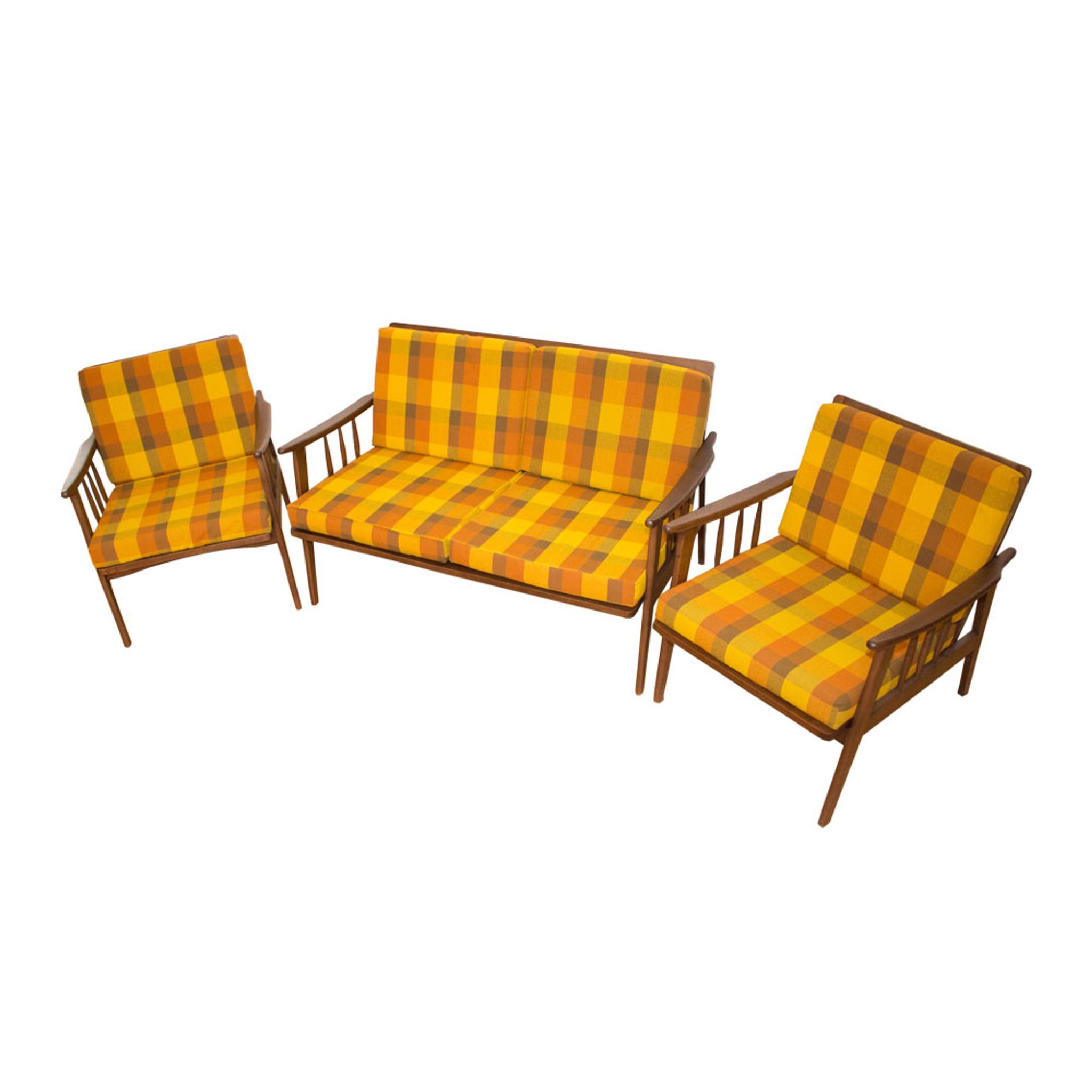 Mid-Century French two-seater sofa from 1960s
