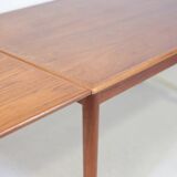 Danish dining table in teak.