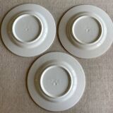 3 Quadrifoglio dessert plates.