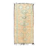 Tapis berbere ancien de boujaad en laine