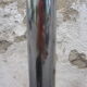 Coatrack chromed metal parrot