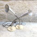 Cogit pair of vintage lamps, workshop, loft, lab, 1950s/60s